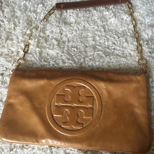 Tory Burch foldover bag with removable Strap